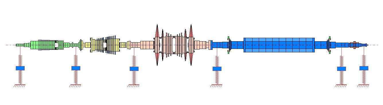 Steam Turbine Generator Rotor